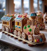 gingerbread train