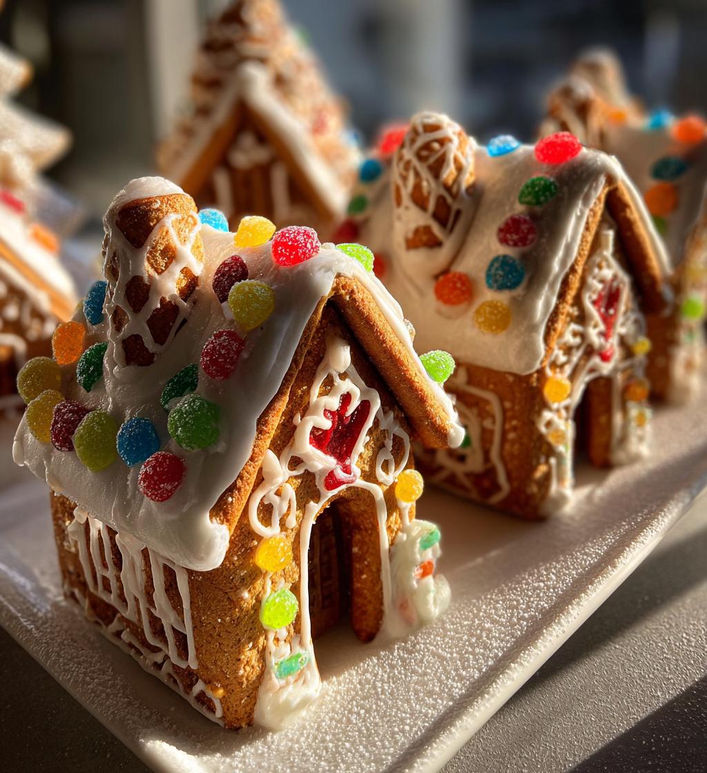gingerbread village