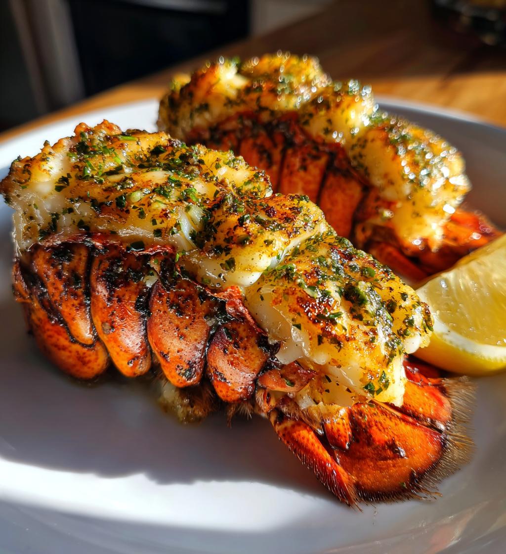 grill lobster tail recipe garlic butter
