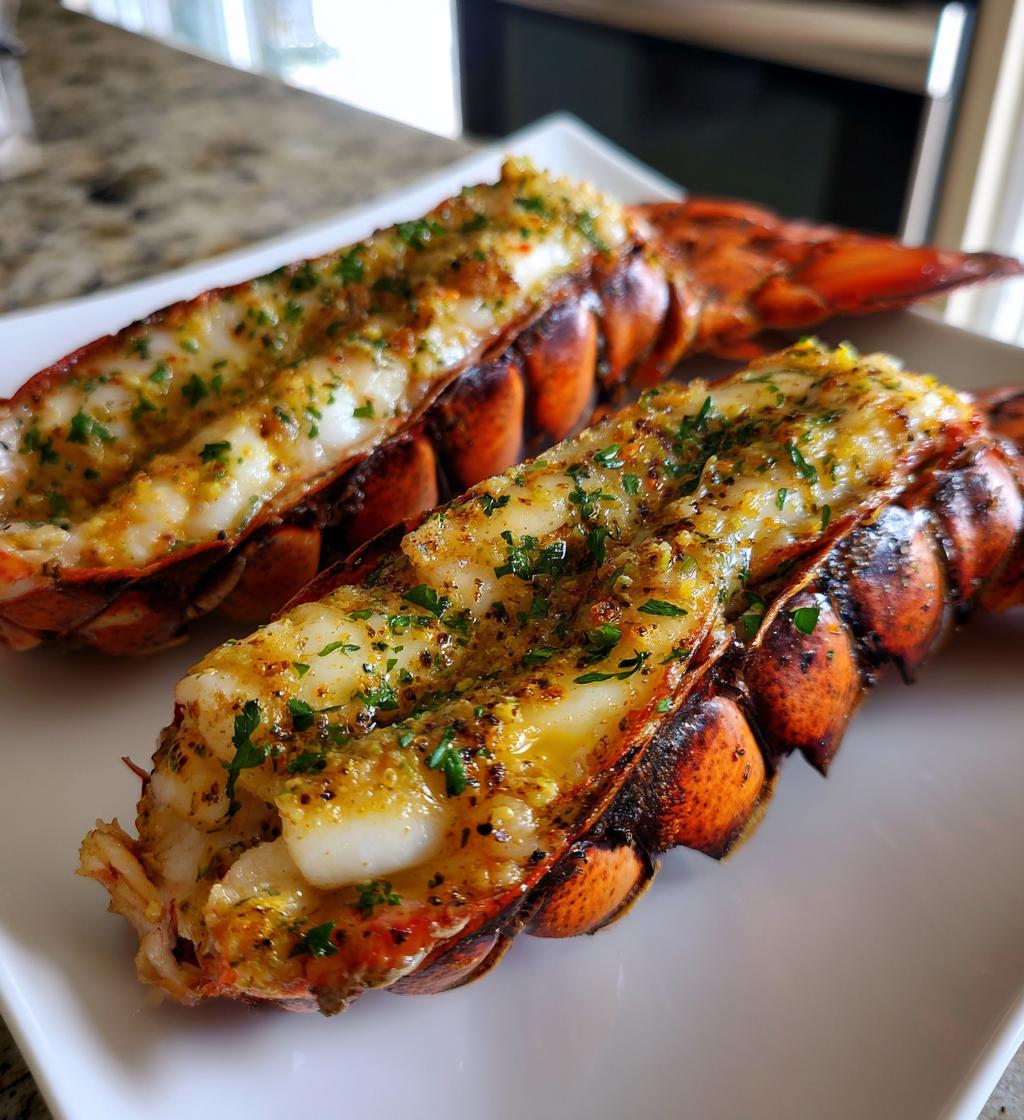 grill lobster tail