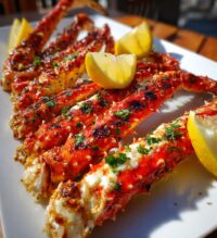 grilled king crab legs