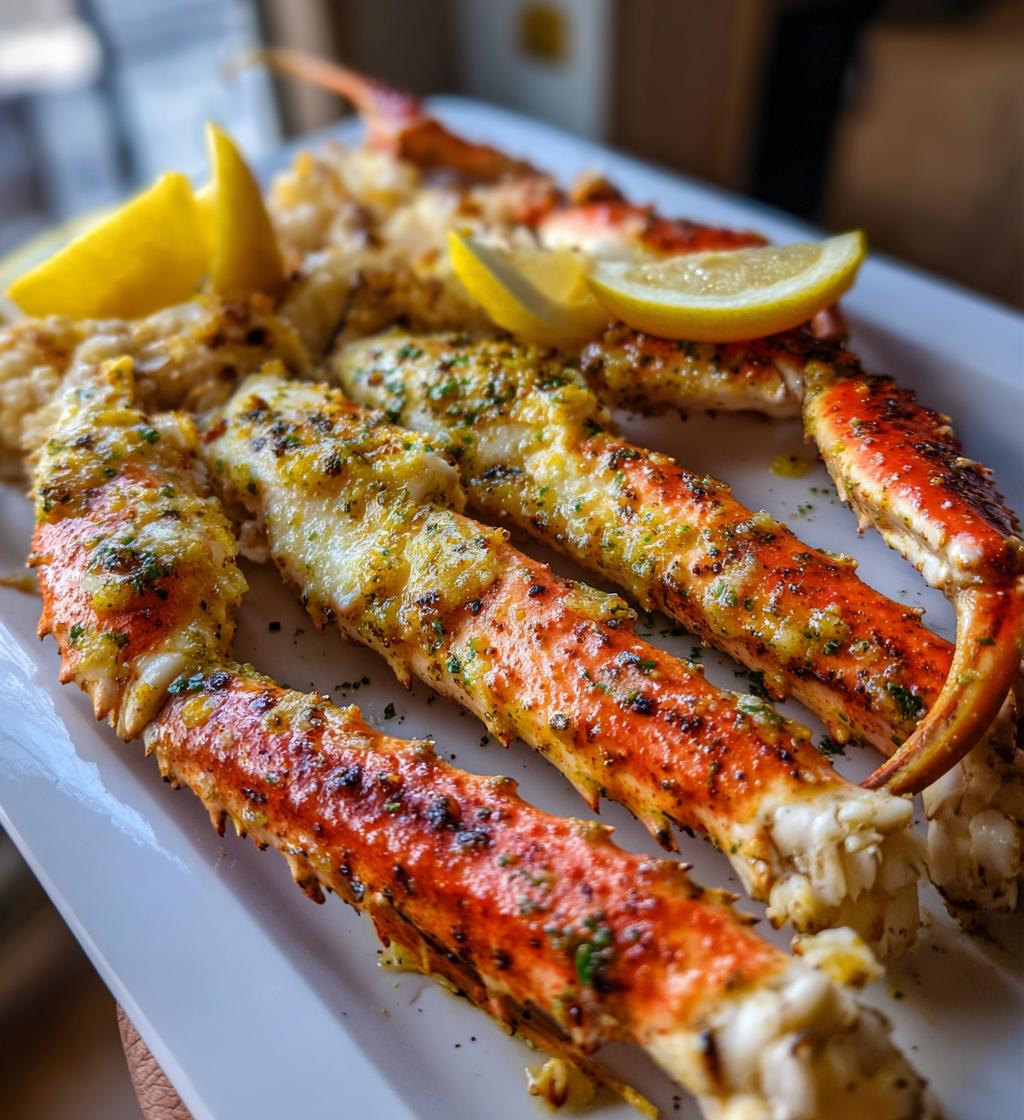 grilled snow crab legs