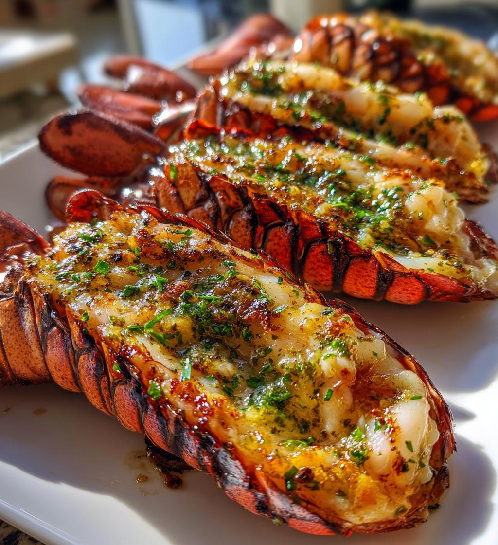 grilling lobster tails