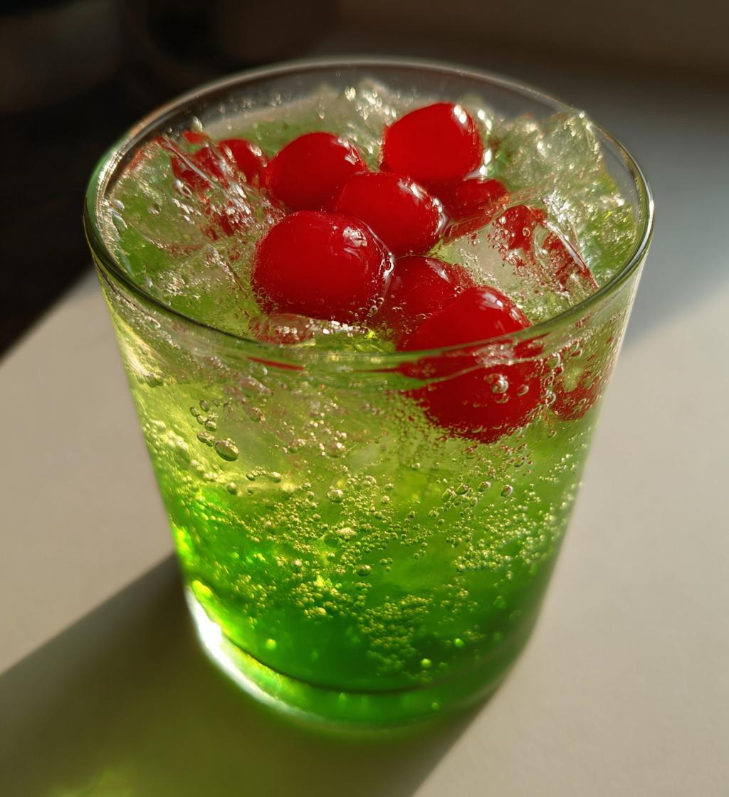 grinch punch recipe for kids no sherbert