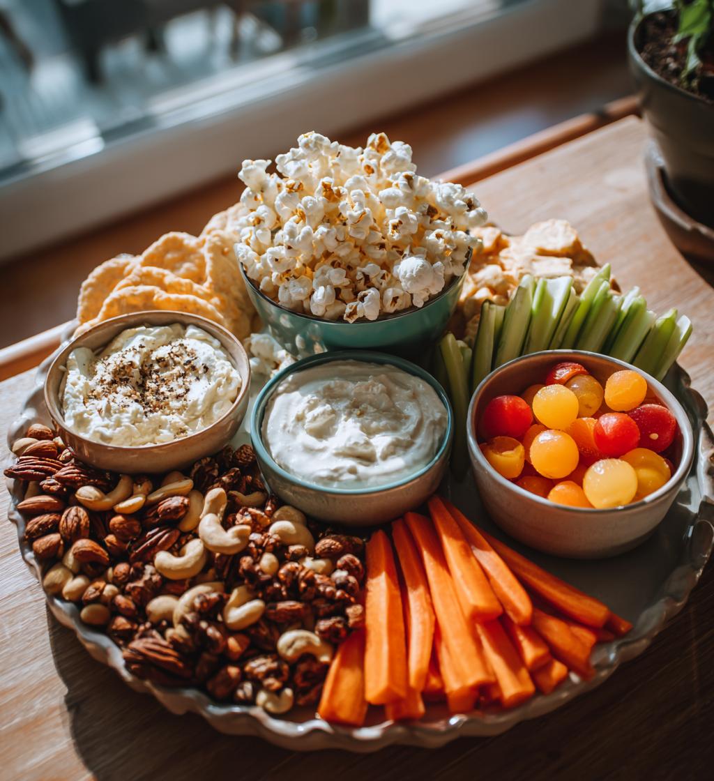 healthy snacks for football game