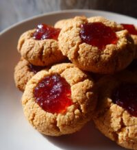 homemade thumbprint cookies