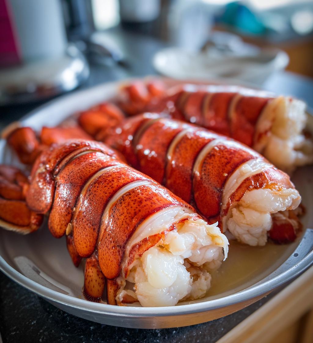 how long to steam lobster tails
