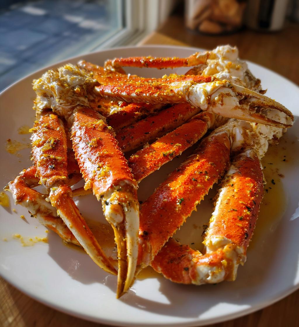 how to bake snow crab legs in oven
