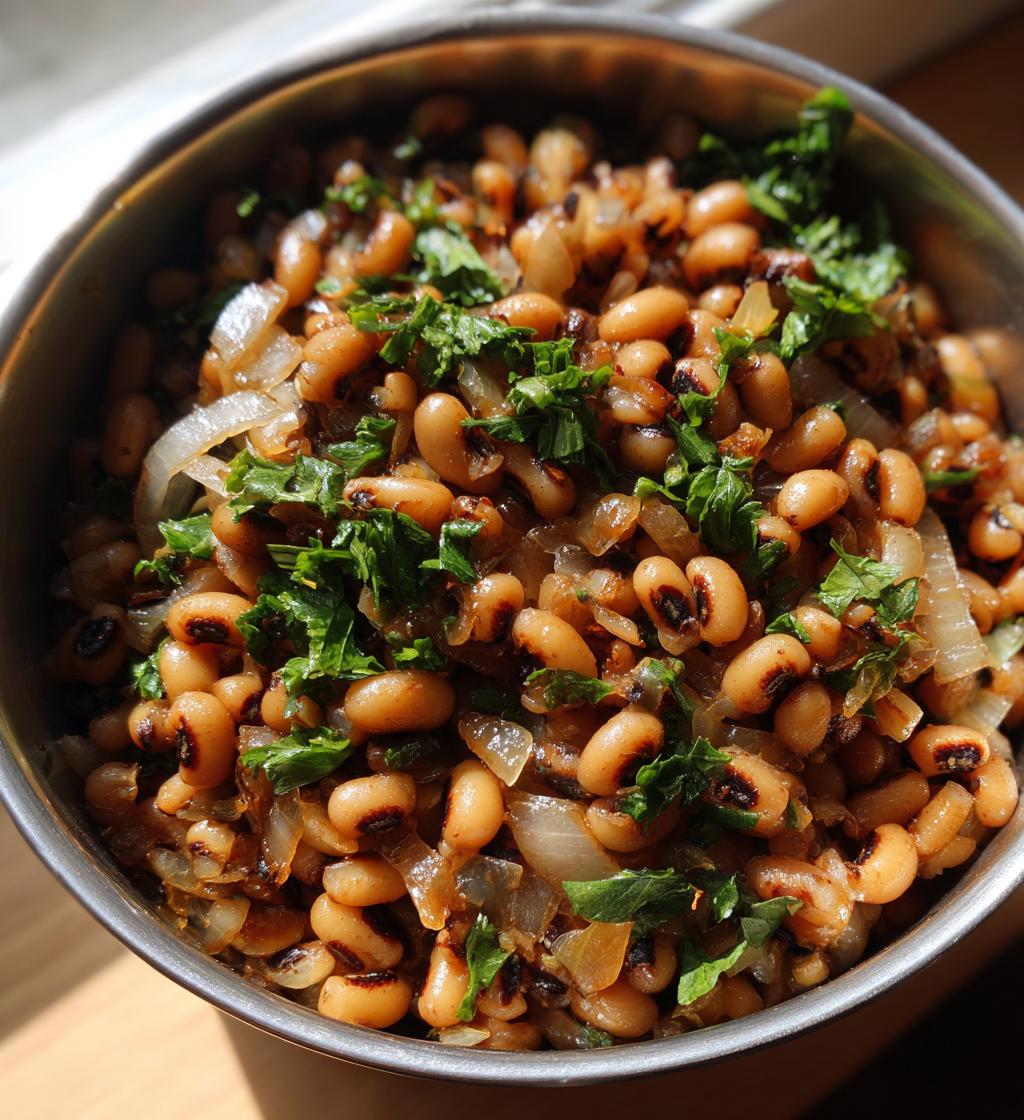 how to cook black eyed peas from a can