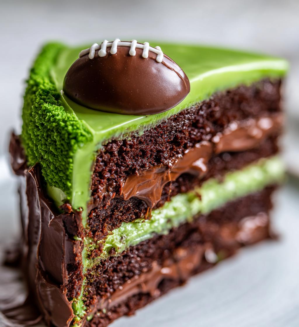 how to make a football cake