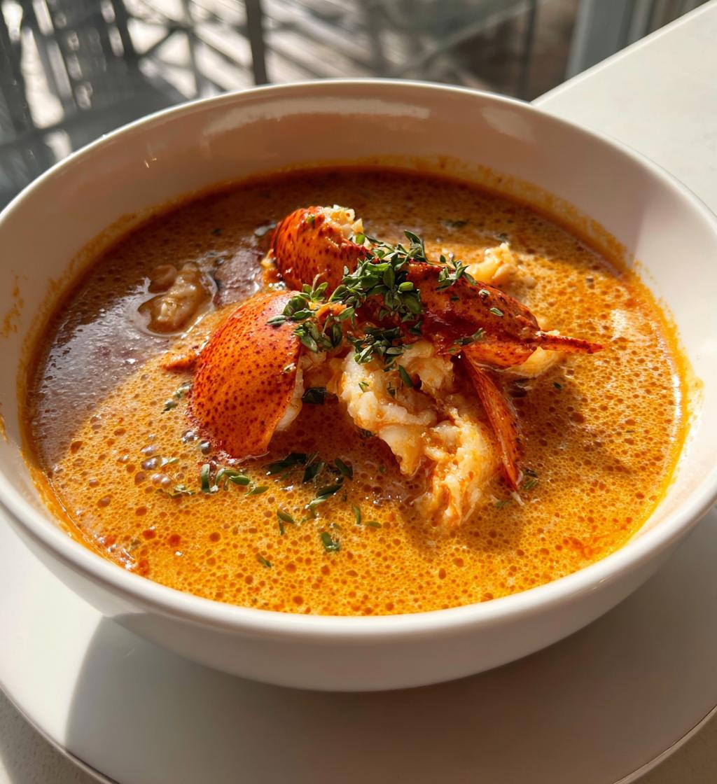 how to make lobster bisque