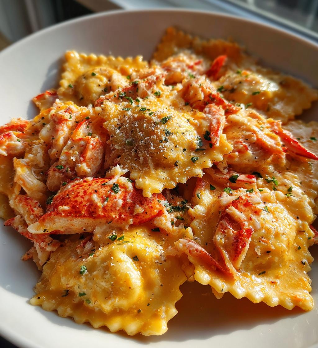 how to make lobster ravioli