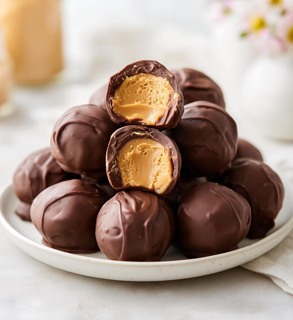 how to make peanut butter buckeyes