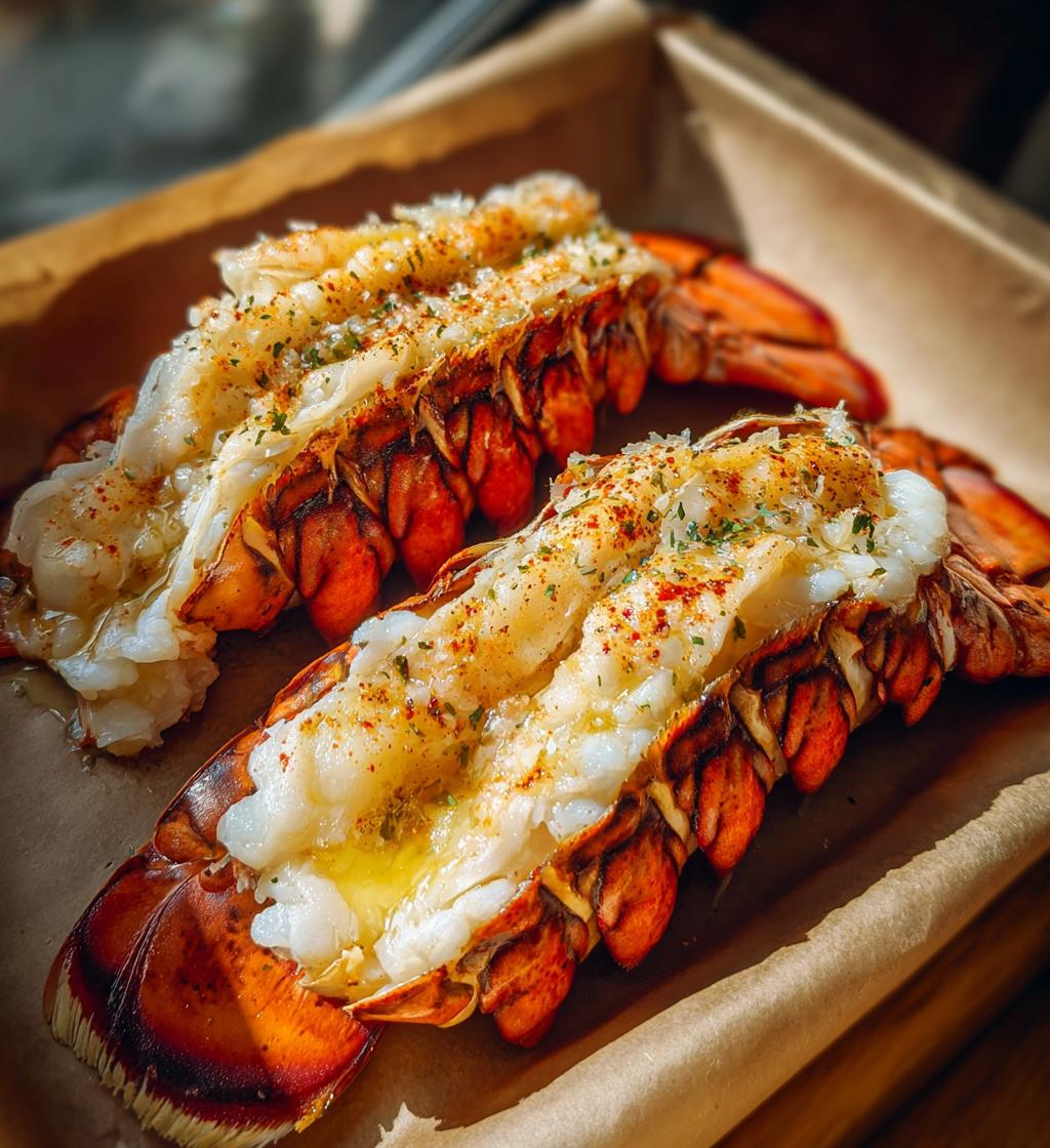 how to prep lobster tail
