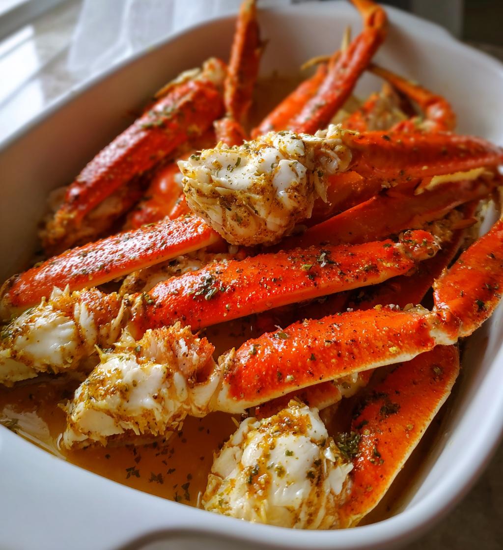 how to steam crab legs in oven