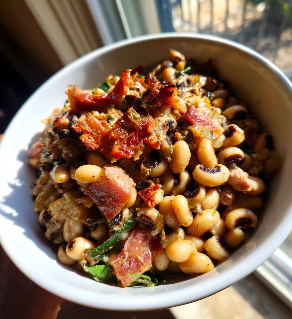 instant pot black eyed peas with smoked turkey