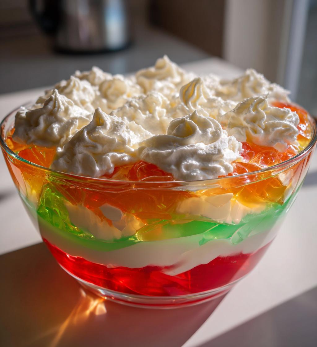 jello desserts cool whip