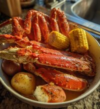 king crab legs boil