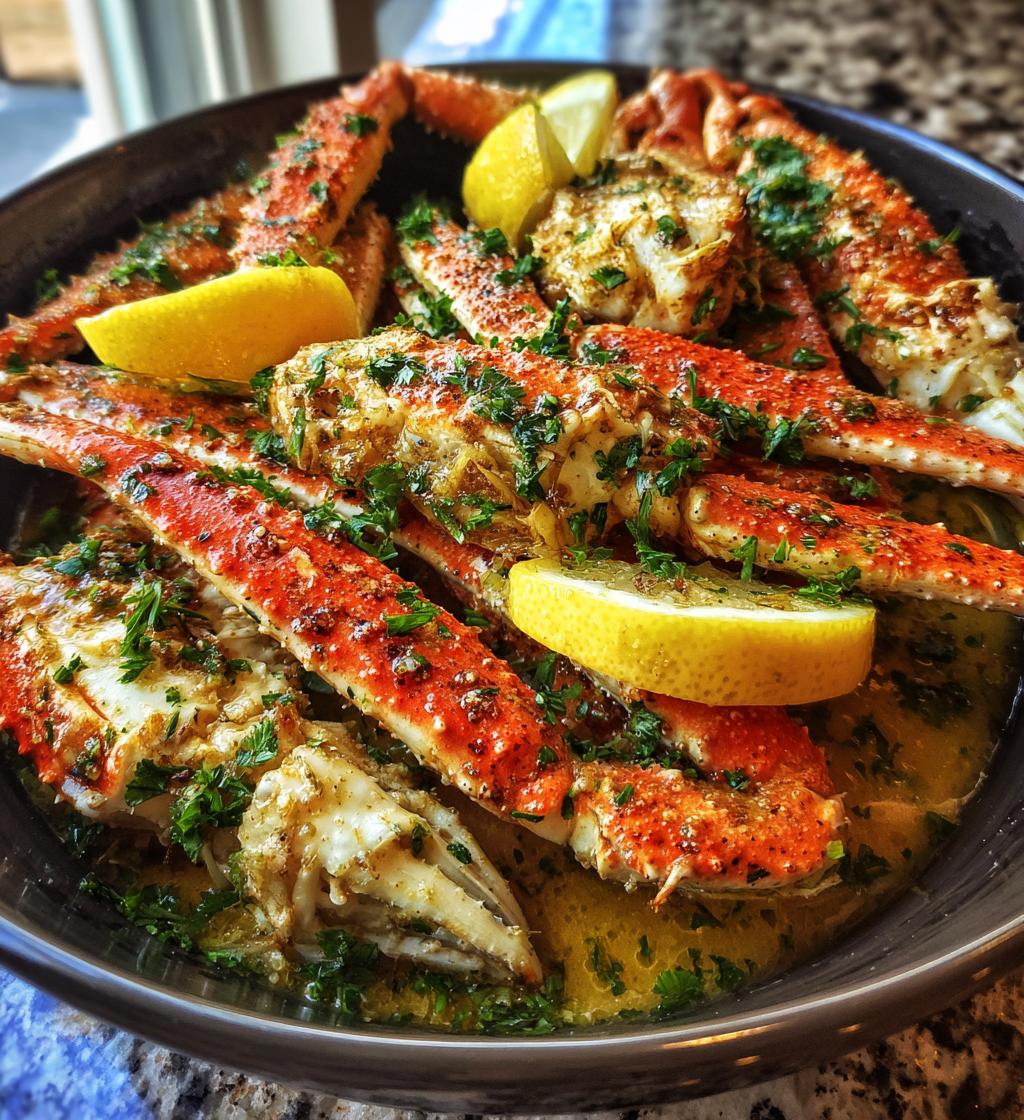 king crab legs recipe