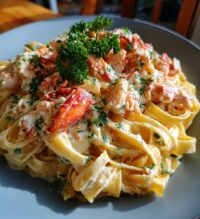 lobster alfredo recipe