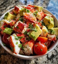 lobster avocado salad