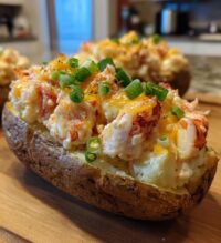 lobster baked potato
