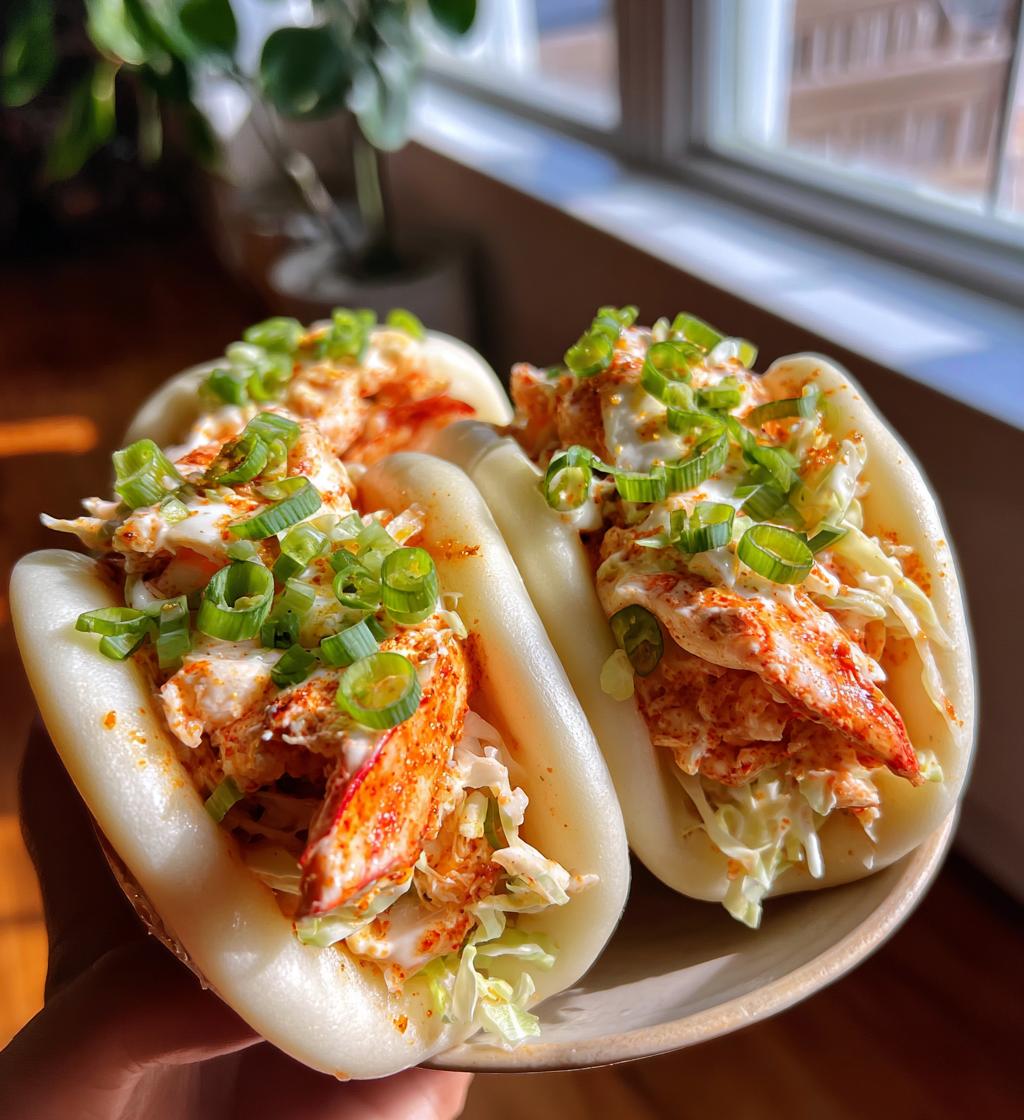 lobster bao bun