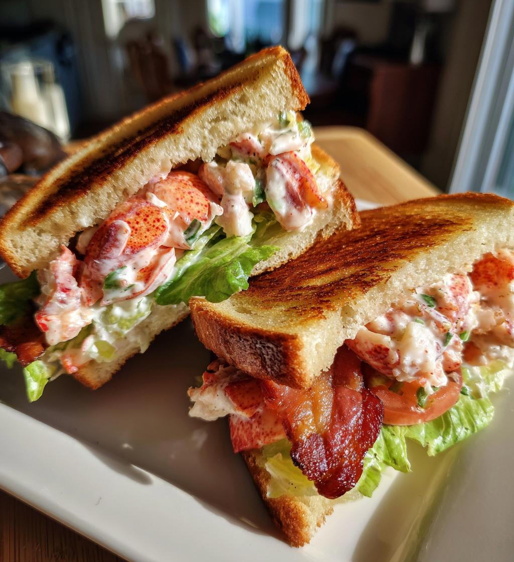 lobster blt sandwich