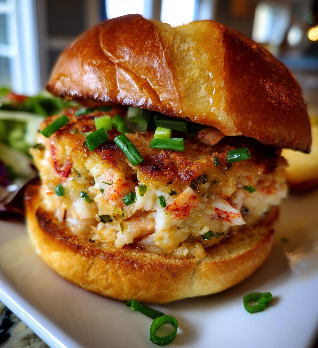 lobster burger recipe
