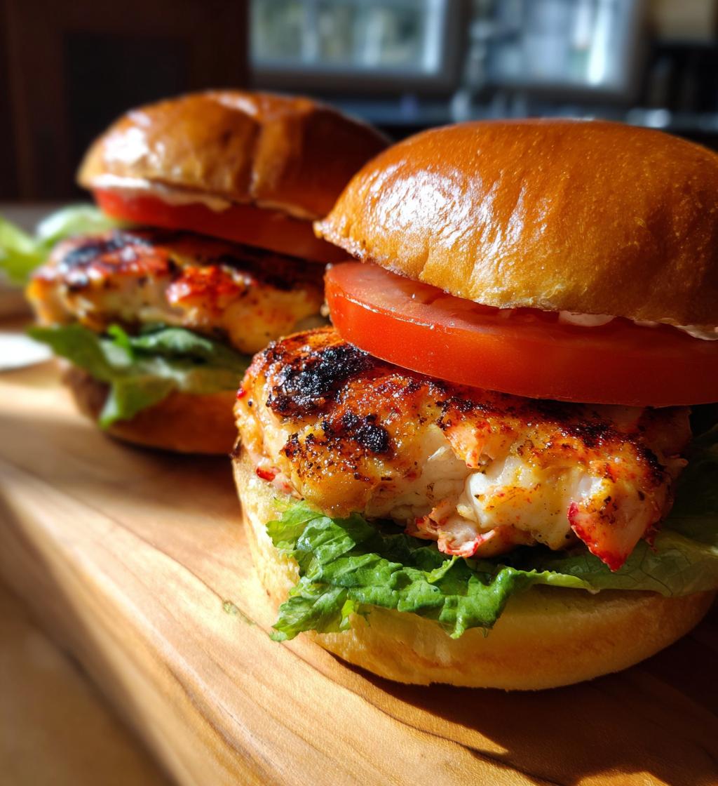 lobster burgers