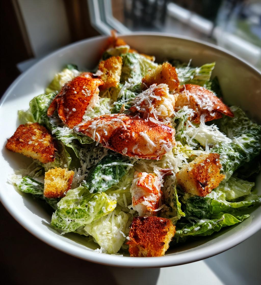 lobster caesar salad