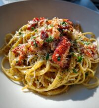 lobster carbonara