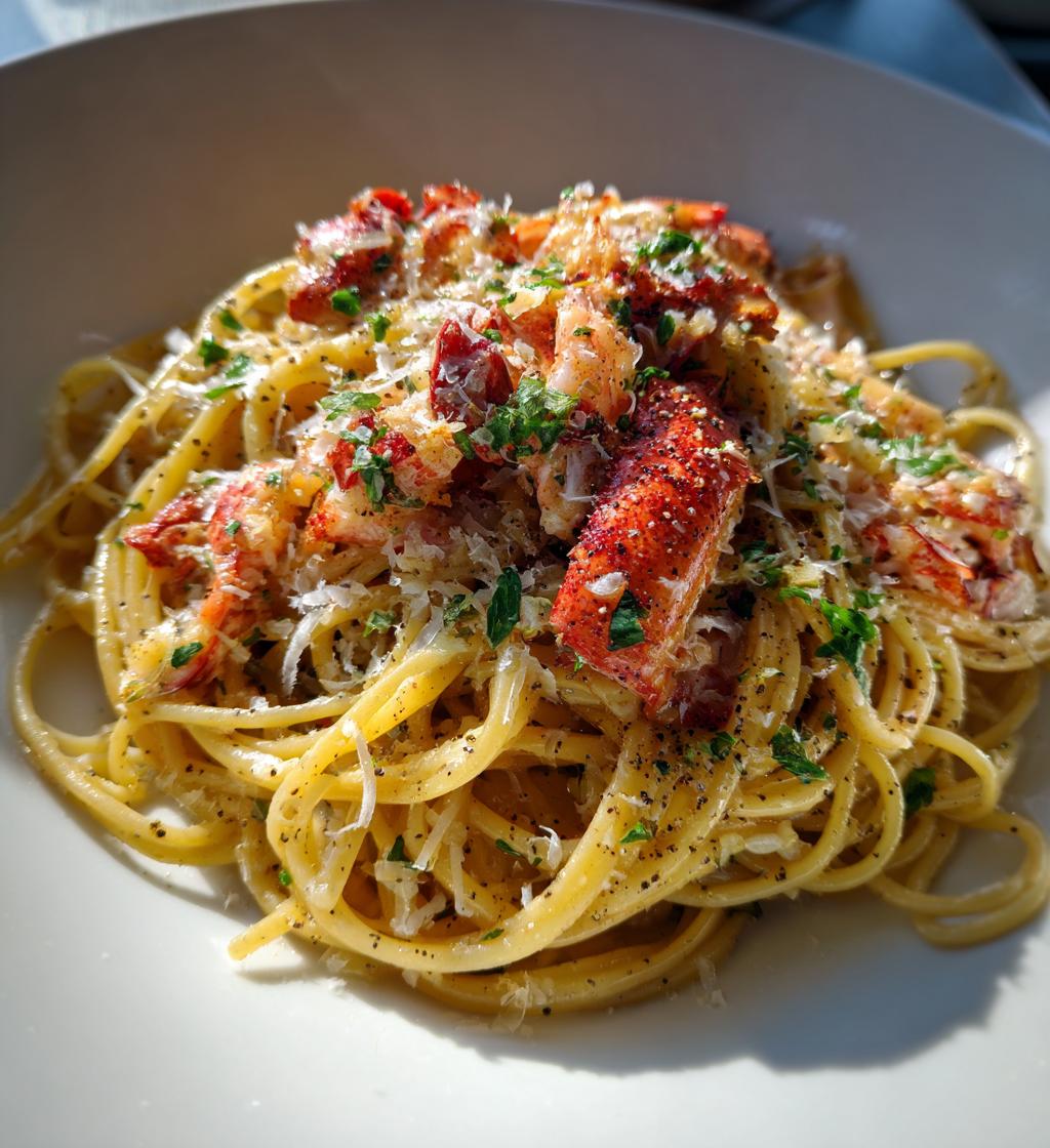 lobster carbonara