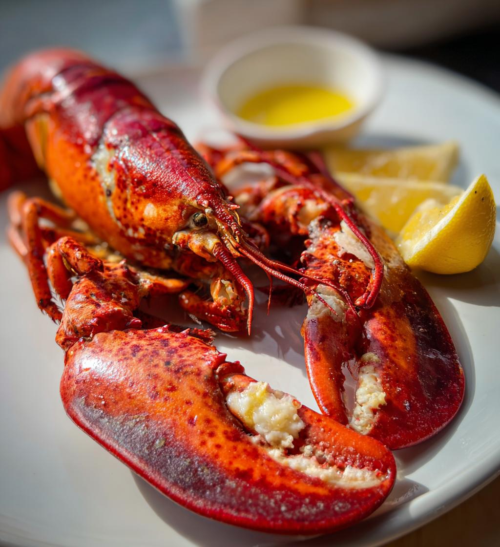 lobster close up