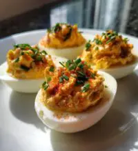 lobster deviled eggs