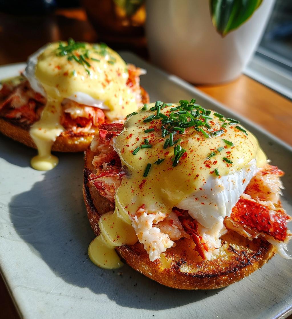lobster eggs benedict recipe