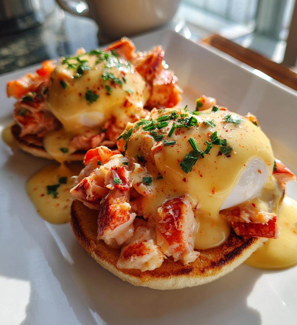 lobster eggs benedict