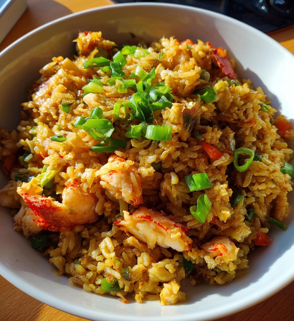 lobster fried rice recipe