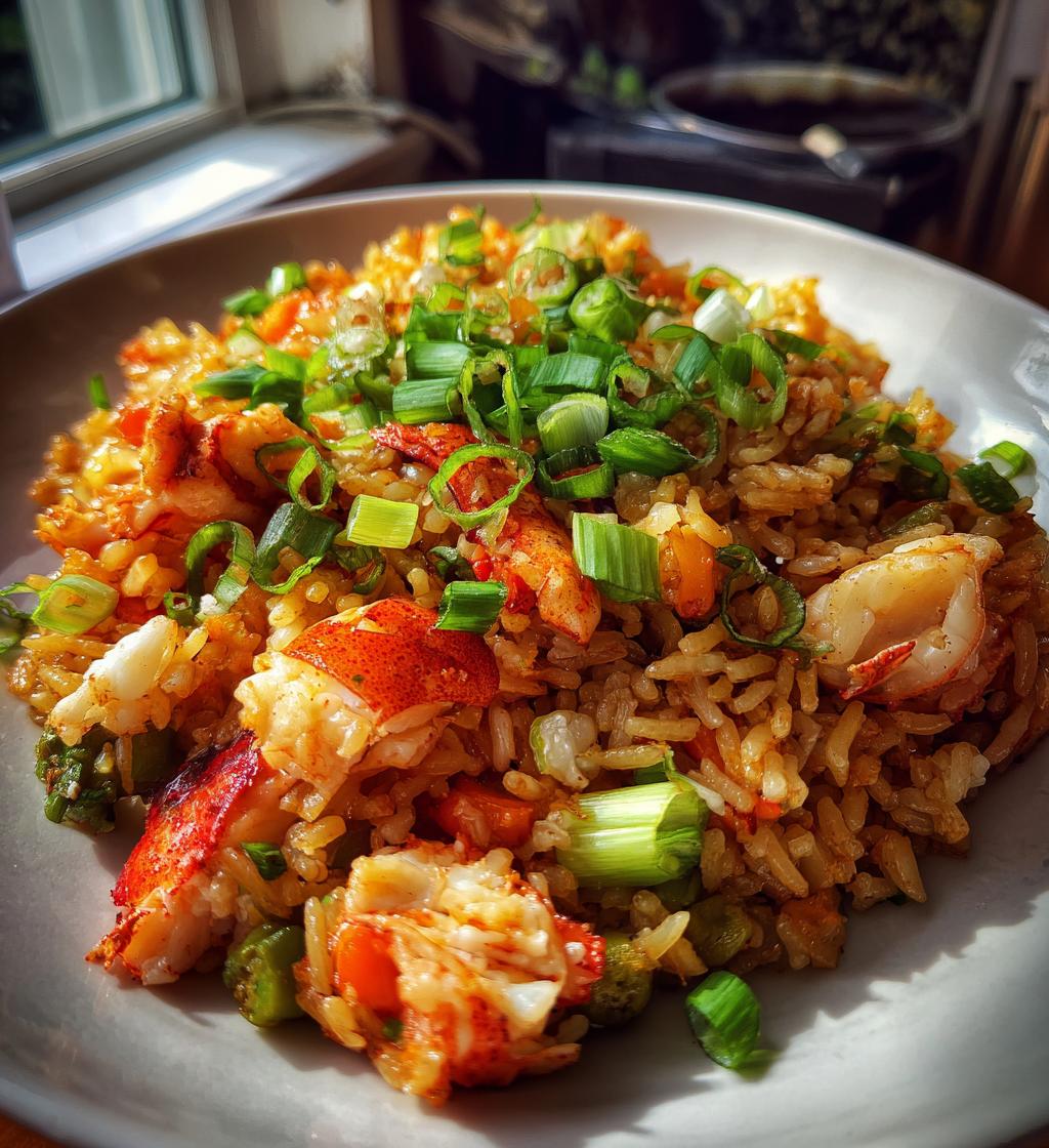 lobster fried rice