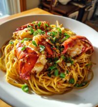 lobster garlic noodles