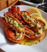 lobster in the sea