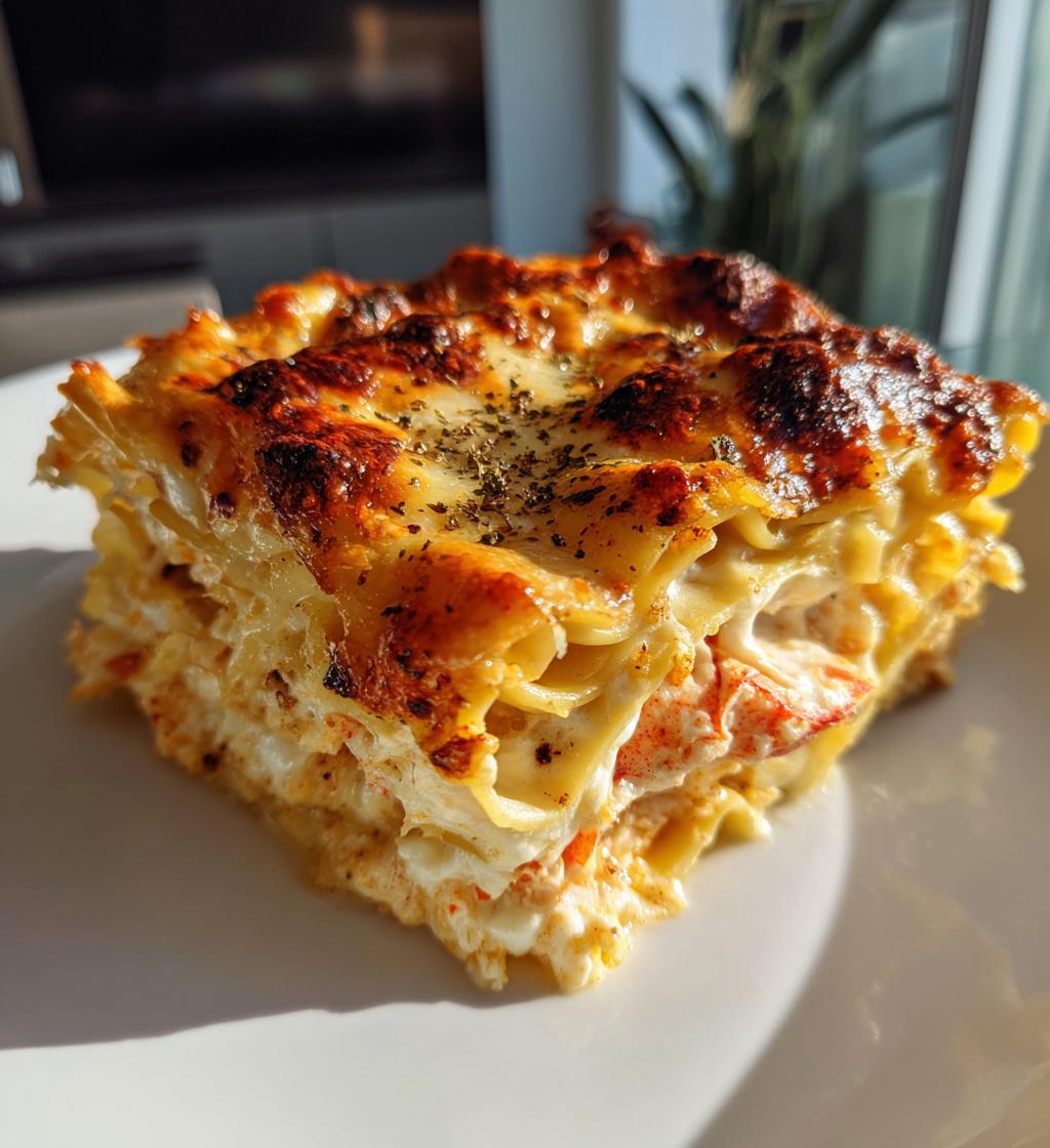 lobster lasagna