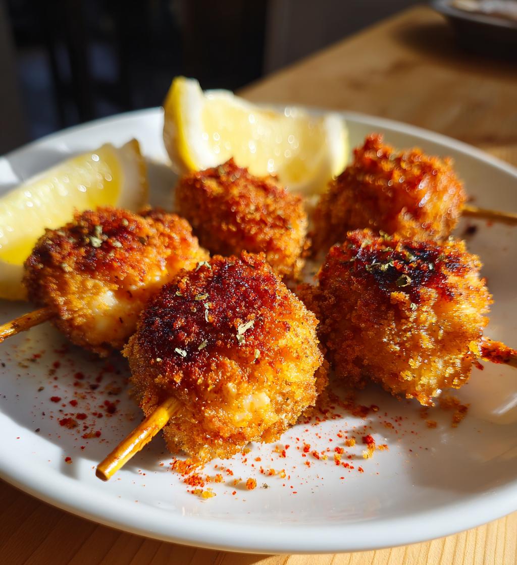 lobster lollipops