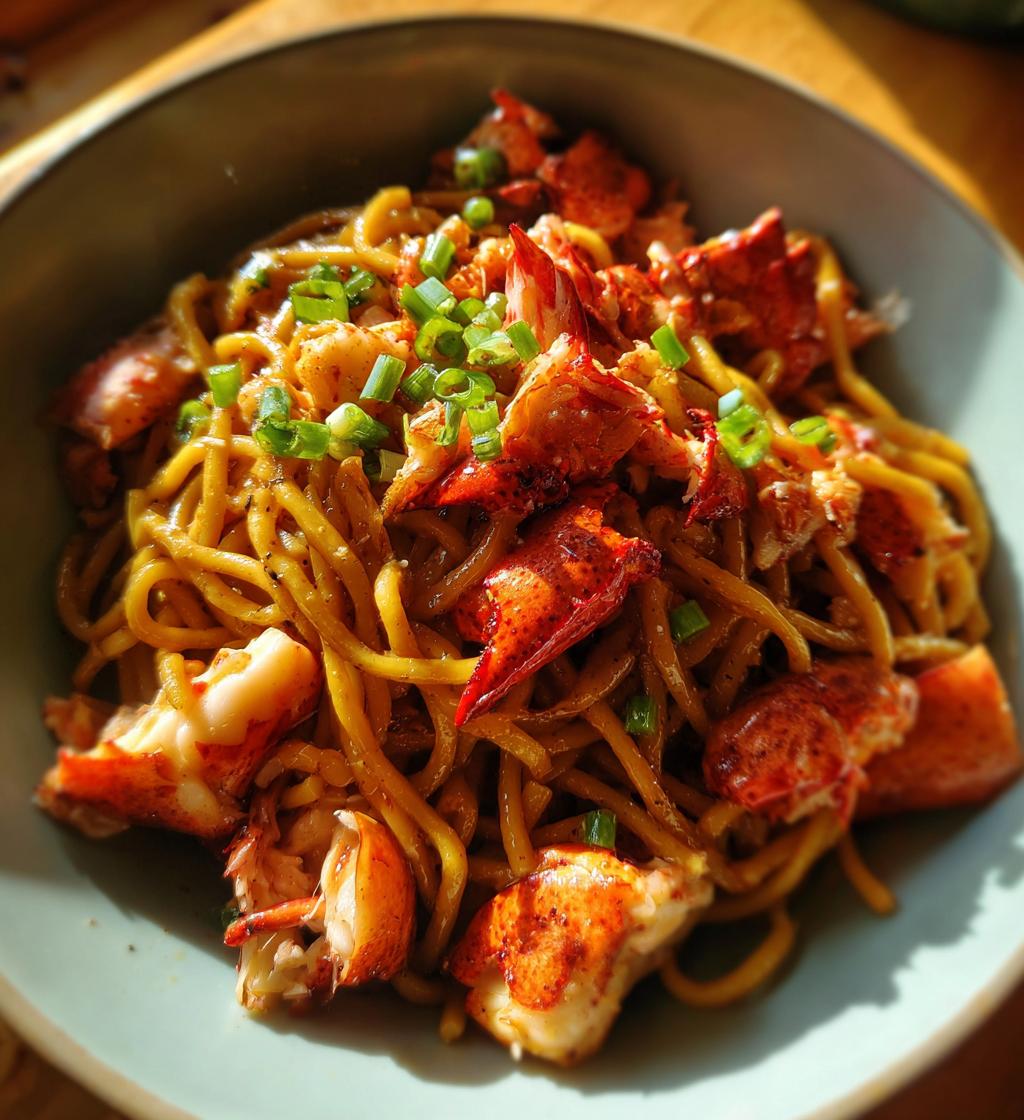 lobster noodles recipe