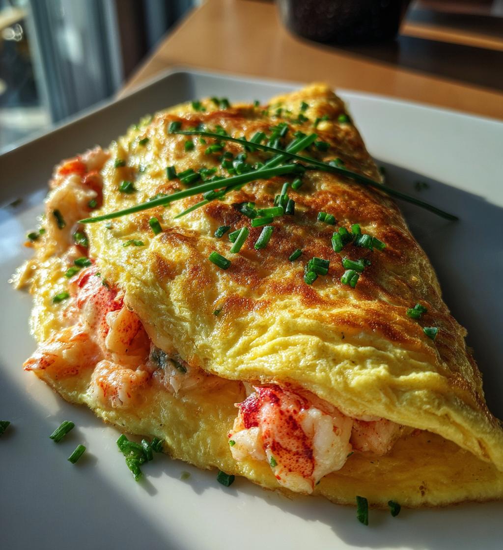 lobster omelette recipe
