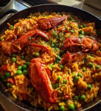 lobster paella