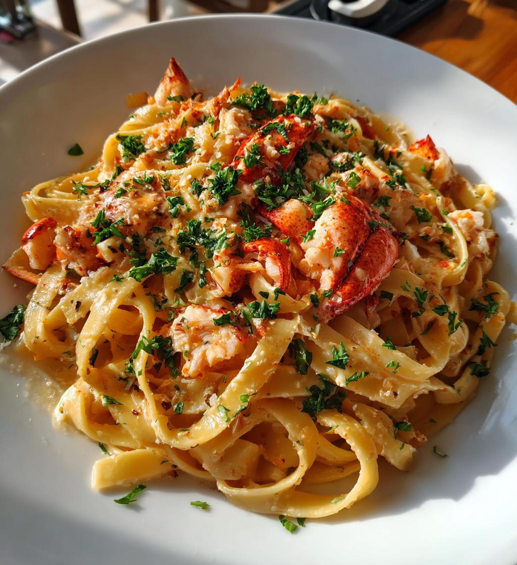 lobster pasta recipe cream sauces
