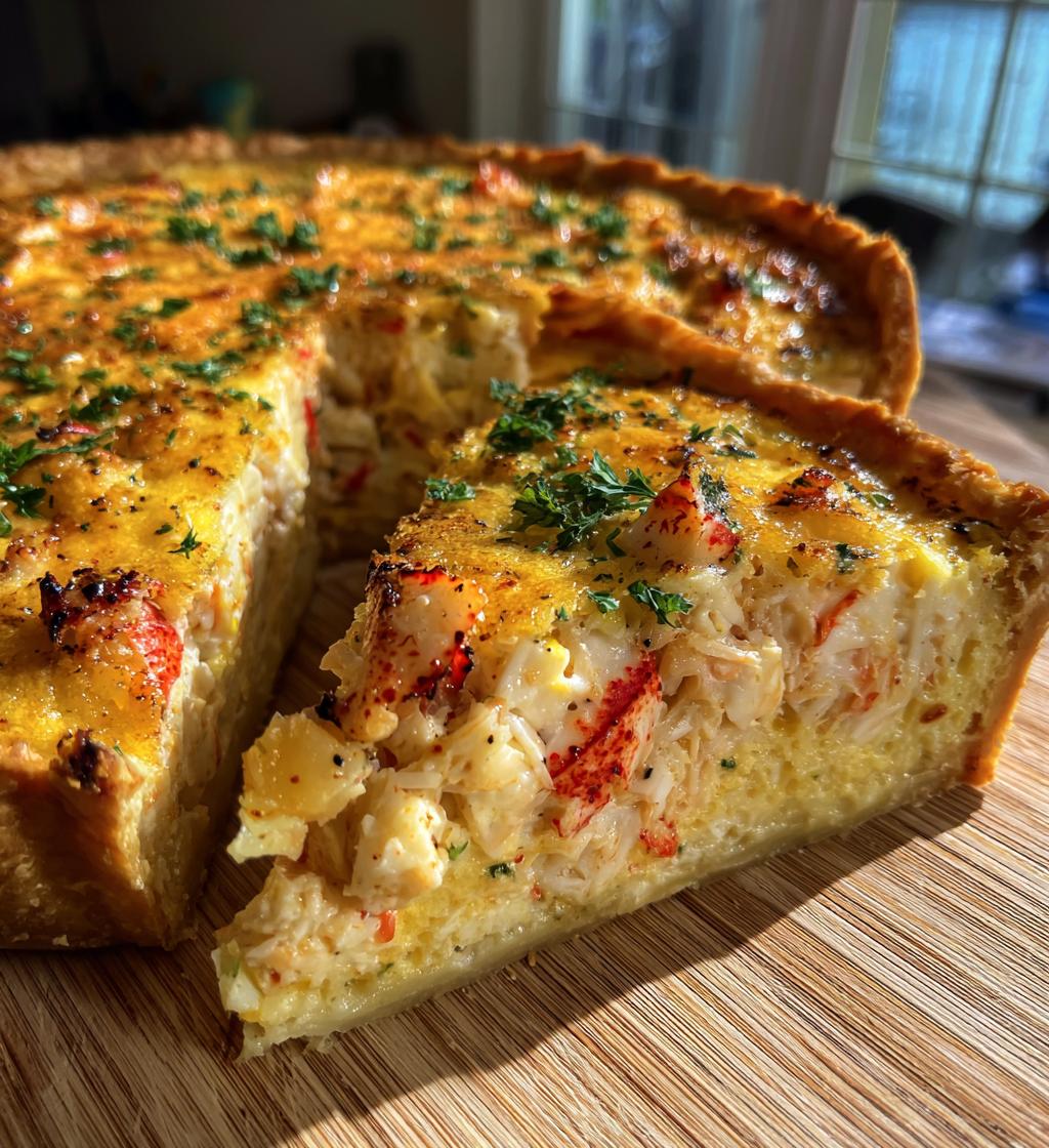 lobster quiche recipe