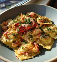 lobster ravioli appetizer