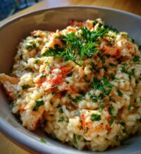 lobster risotto